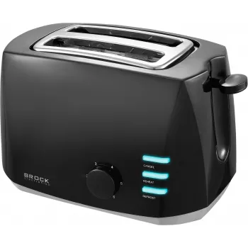Brock BT 1005 BK Τοστιέρα 800W, Μαύρη