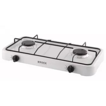 Brock GS 002 W Δίκαυστη κουζίνα υγραερίου, Λευκό