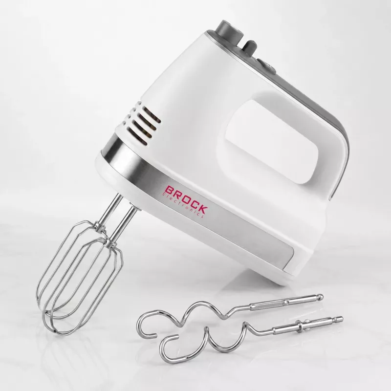 Brock HM 5003 WH Μίξερ χειρός 300W, Λευκό
