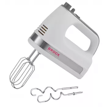 Brock HM 5003 WH Μίξερ χειρός 300W, Λευκό