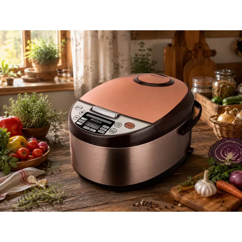 Brock MC 1110 Multi-cooker 5L 900W Μαύρο/Ασημί
