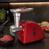 Brock MG 1502 RD Κιμάς 1500W, Κόκκινο/Ατσάλι