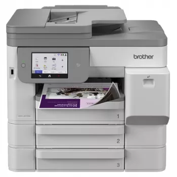 Brother MFC-J5117DW A3 έγχρωμος εκτυπωτής inkjet πολλαπλών λειτουργιών με εκτύπωση, αντιγραφή, σάρωση, φαξ, duplex, Wi-Fi, Ethernet, USB, δίσκος χαρτιού 250 φύλλων, ADF 50 φύλλων, οθόνη αφής, λευκό