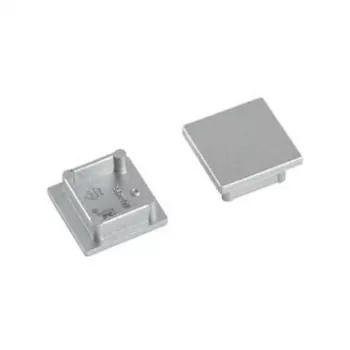 Brumberg 53039260 Σετ Ακροδεκτών για Προφίλ LED QUALITYFLEX, Ασημί, Πλαστικό