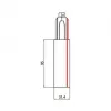 BRUMBERG ONETRACK 3-Phase DALI Switchable End Feed, Λευκό