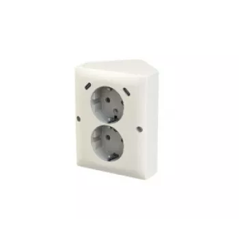 BUSCH-JAEGER Safety+ διπλή πρίζα USB με 2x USB-C, Studioweiß ματ (2TKA00006022)