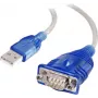 CABLES2GO Καλώδιο προσαρμογέα USB σε DB9 αρσενικό σειριακό (81632)