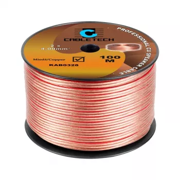 CABLETECH Καλώδιο ηχείων 4mm