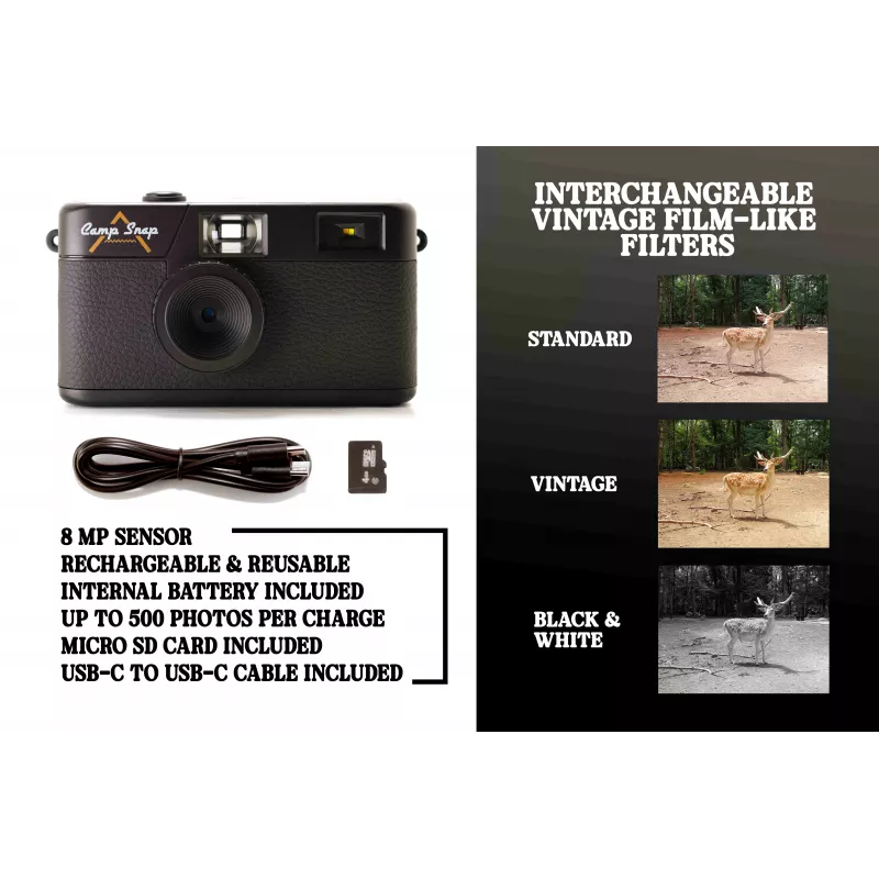 Camp Snap CS-V105-BK-WW μαύρο