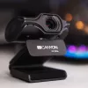 Canyon C6 2K Ultra Full HD 3.2MP Webcam με USB 2.0, μαύρο