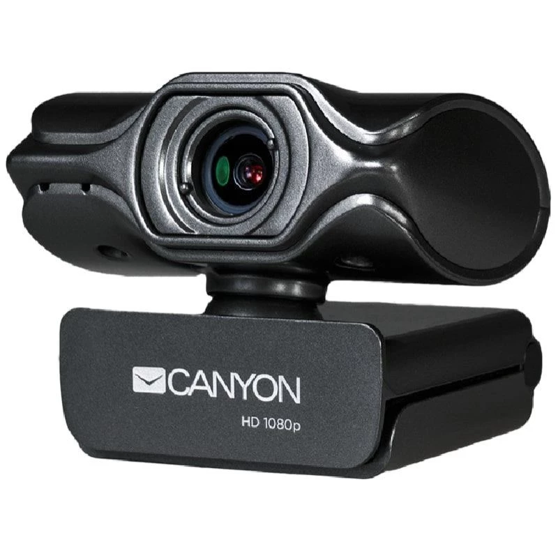 Canyon C6 2K Ultra Full HD 3.2MP Webcam με USB 2.0, μαύρο