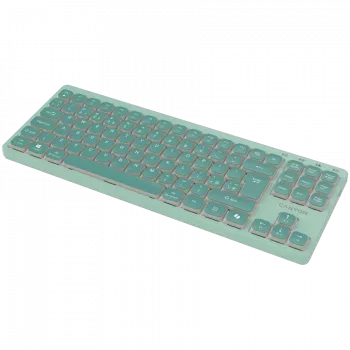 CANYON OnType 10 Low Profile EN Ενσύρματο Πράσινο Πληκτρολόγιο