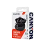 CANYON OWS Ear Clips Headset OnFlow 14 Μαύρο