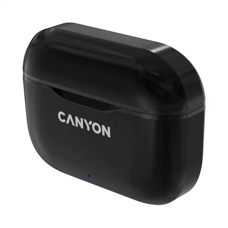 Canyon TWS-3 True Wireless ακουστικά Bluetooth με θήκη φόρτισης, μαύρα