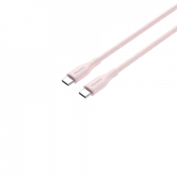 CANYON Καλώδιο USB-C σε USB-C 60W 1m Σιλικόνης Pink Sand