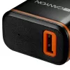 Canyon φορτιστής τοίχου με καλώδιο USB Type-C, 2.1A, μαύρο
