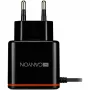 Canyon φορτιστής τοίχου με καλώδιο USB Type-C, 2.1A, μαύρο