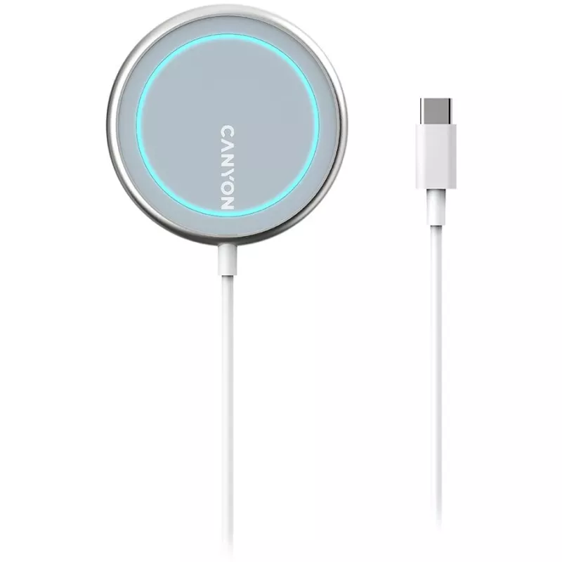 Canyon Ασύρματος Φορτιστής WS-100 Silver