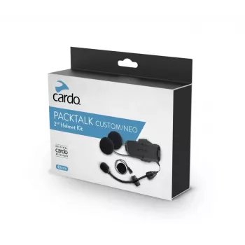 Cardo PT CUSTOM 2ND HELMET KIT - Μαύρο