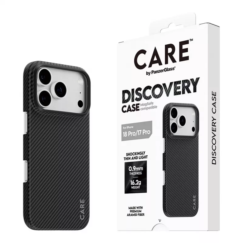 CARE by PanzerGlass Discovery Θήκη με MagSafe για iPhone 17 Pro – Διάφανη