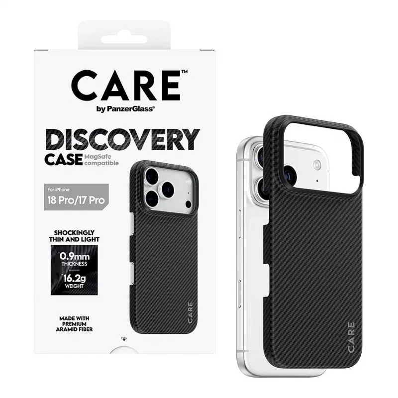 CARE by PanzerGlass Discovery Θήκη με MagSafe για iPhone 17 Pro – Διάφανη