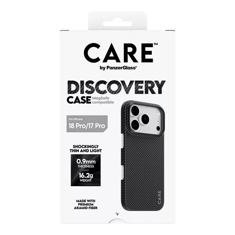 CARE by PanzerGlass Discovery Θήκη με MagSafe για iPhone 17 Pro – Διάφανη