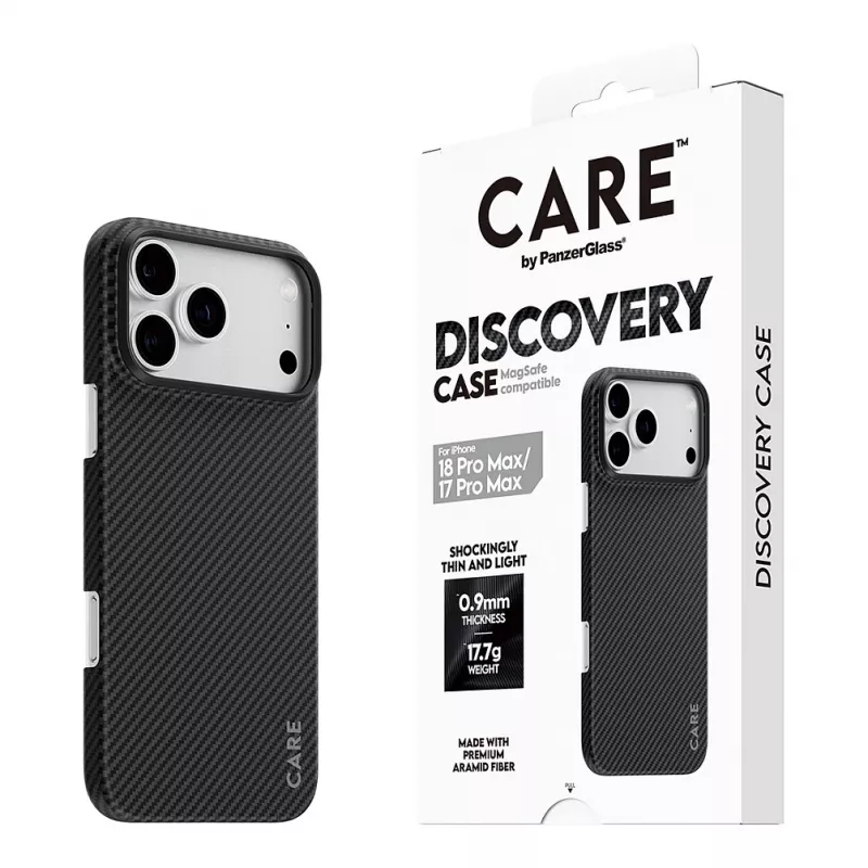 CARE by PanzerGlass Discovery Θήκη με MagSafe για iPhone 17 Pro Max - Διάφανη