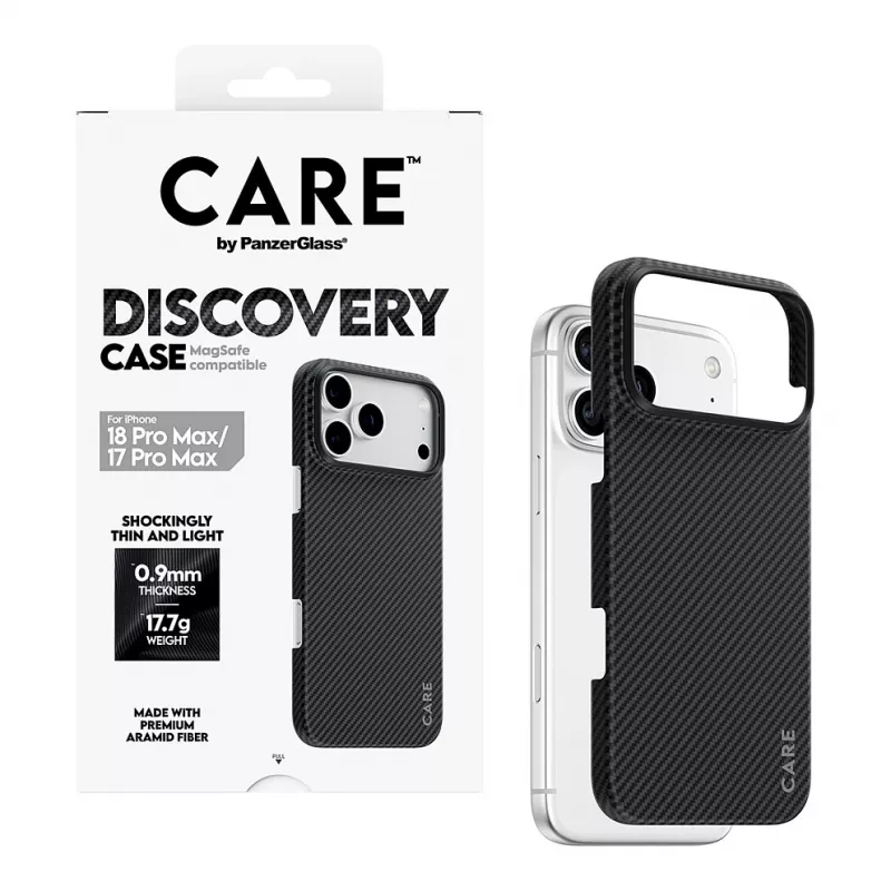 CARE by PanzerGlass Discovery Θήκη με MagSafe για iPhone 17 Pro Max - Διάφανη