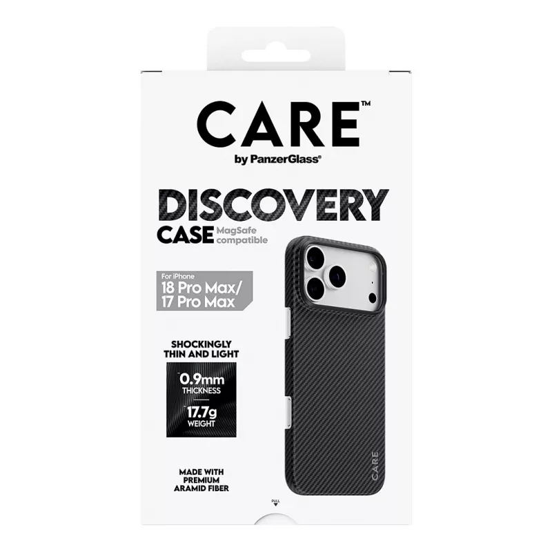 CARE by PanzerGlass Discovery Θήκη με MagSafe για iPhone 17 Pro Max - Διάφανη