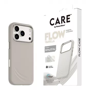 CARE by PanzerGlass Flow Θήκη Vanilla με MagSafe για iPhone 17 Pro