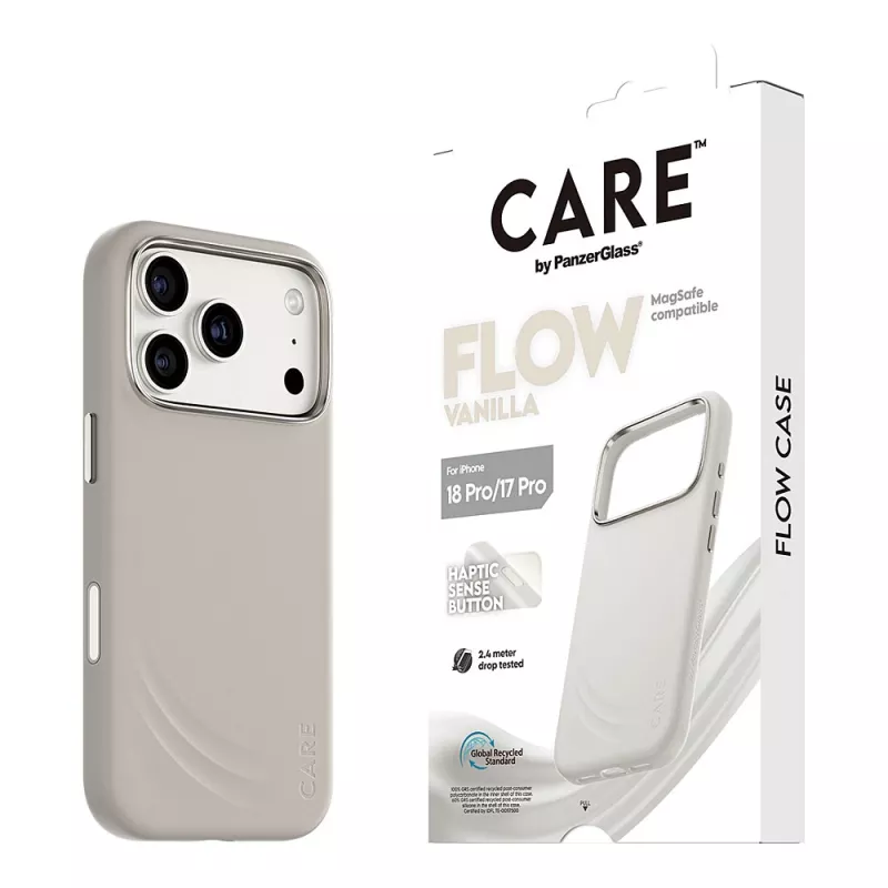 CARE by PanzerGlass Flow Θήκη Vanilla με MagSafe για iPhone 17 Pro