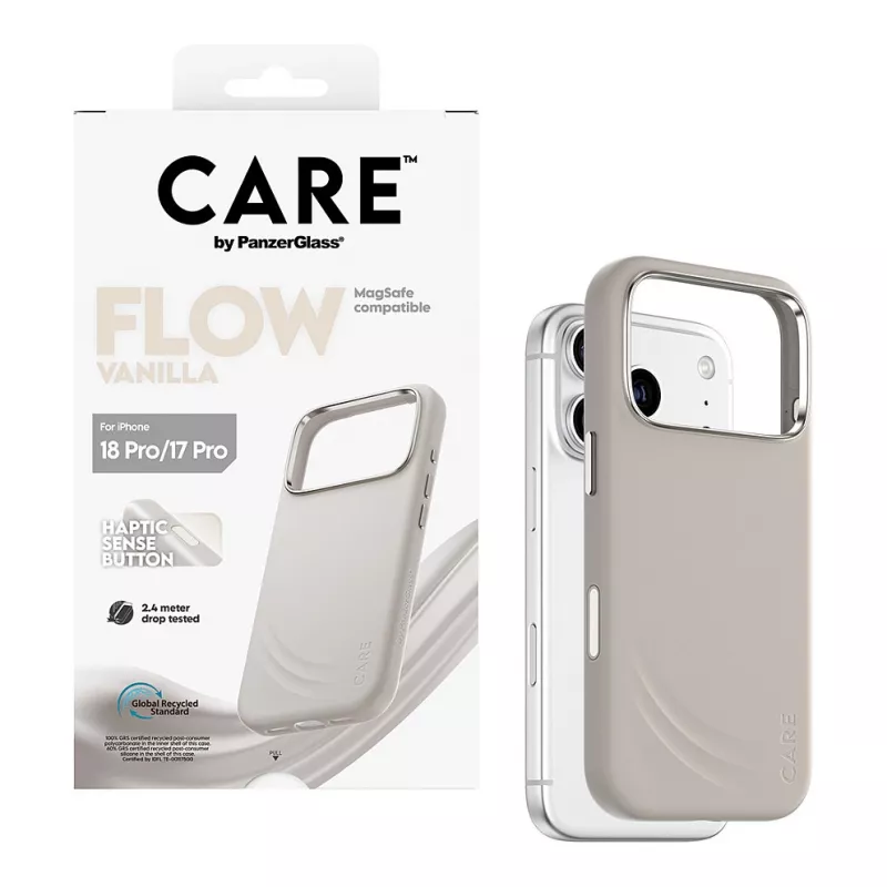 CARE by PanzerGlass Flow Θήκη Vanilla με MagSafe για iPhone 17 Pro