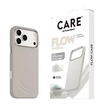 CARE by PanzerGlass Flow Θήκη Vanilla με MagSafe για iPhone 17 Pro Max