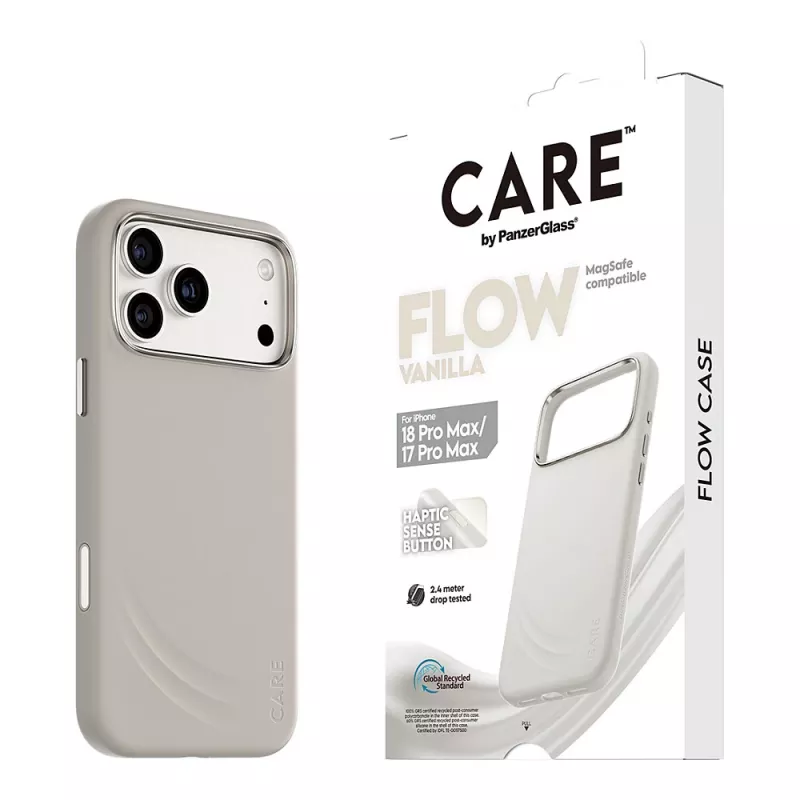 CARE by PanzerGlass Flow Θήκη Vanilla με MagSafe για iPhone 17 Pro Max