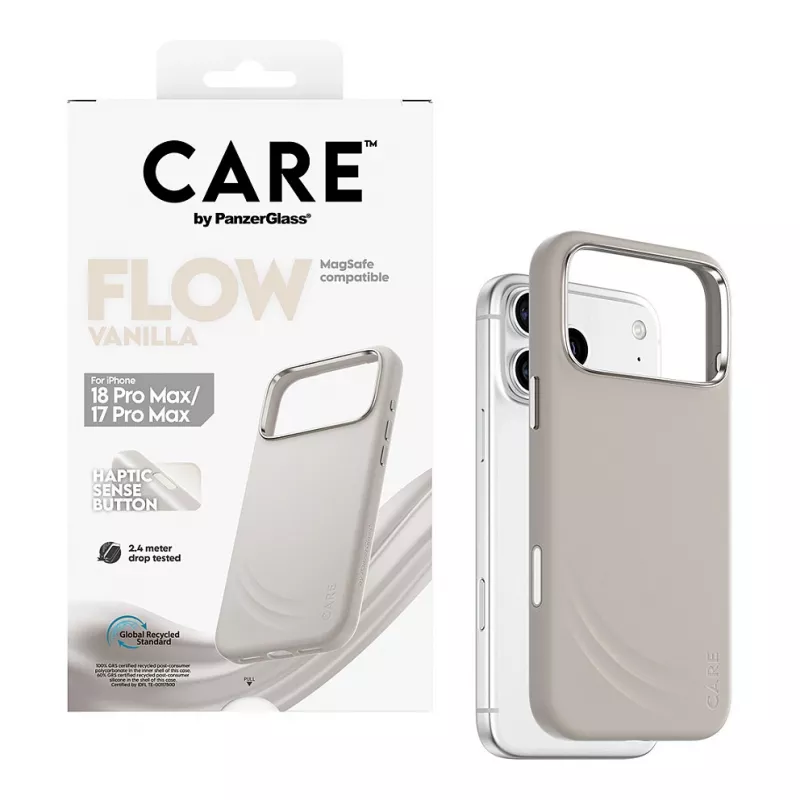 CARE by PanzerGlass Flow Θήκη Vanilla με MagSafe για iPhone 17 Pro Max
