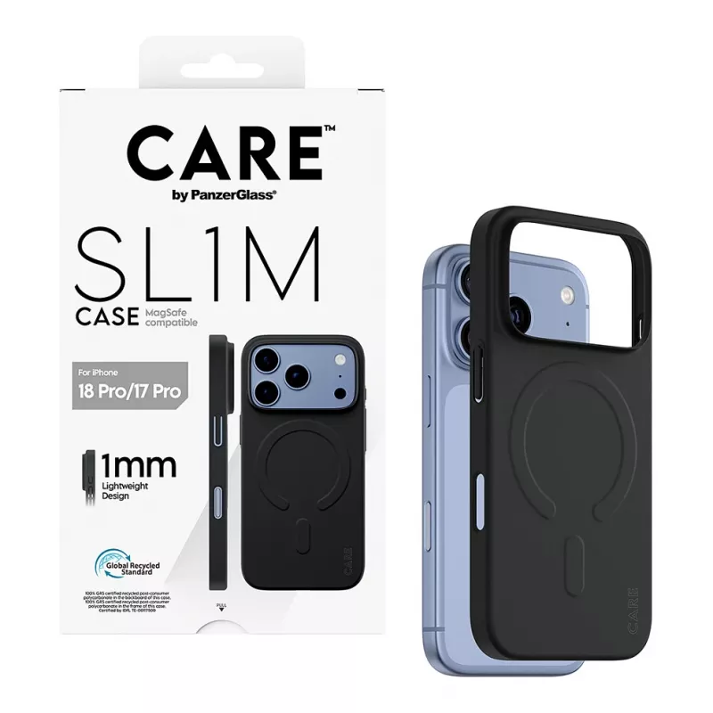 CARE by PanzerGlass SL1M Θήκη με MagSafe για iPhone 17 Pro – Μαύρη
