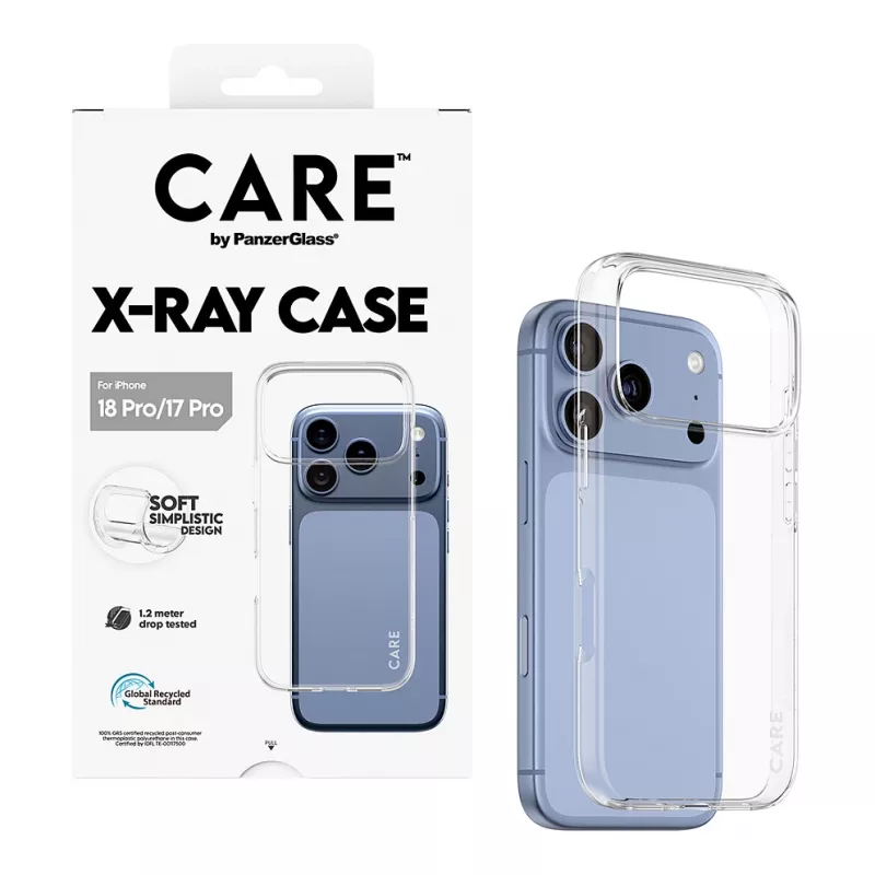 CARE by PanzerGlass X-Ray Θήκη για iPhone 17 Pro – Διάφανη
