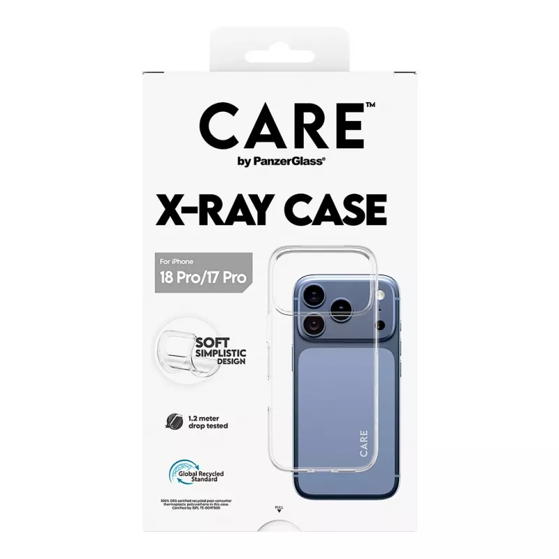 CARE by PanzerGlass X-Ray Θήκη για iPhone 17 Pro – Διάφανη