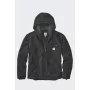 Carhartt Ανδρικό Washed Duck Sherpa-επενδεδυμένο Μπουφάν Μαύρο Large