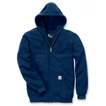 Carhartt φούτερ με κουκούλα και φερμουάρ - New Navy