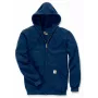Carhartt φούτερ με κουκούλα και φερμουάρ - New Navy