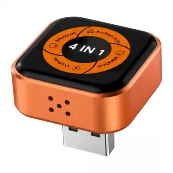 CARLINKIT Mini Ultra 6 Ασύρματος προσαρμογέας για CarPlay και Android Auto - Μαύρο