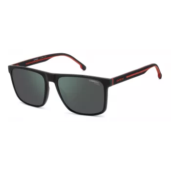 Carrera 8064S-0OIT-Q3 ανδρικό ορθογώνιο γυαλί ηλίου μαύρο/γκρι 57mm