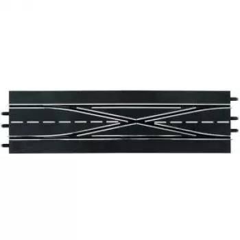 Carrera Digital 124 Τμήμα πίστας διπλής αλλαγής λωρίδας - Μαύρο 20030347