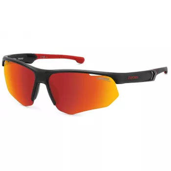 Carrera Ducati ανδρικό γυαλί ηλίου CARDUC044S003 ματ μαύρο γκρι ορθογώνιο 69mm