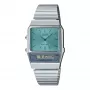 CASIO AQ-800EC-2AE Unisex Αναλογικό-Ψηφιακό ρολόι, 40mm, Ασημί/Μπλε