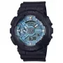 Casio G-Shock GA-110CD-1A2ER 200m μαύρο αθλητικό ρολόι