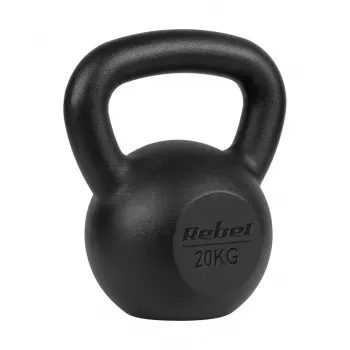 Kettlebell από Χυτοσίδηρο 20kg, REBEL ACTIVE