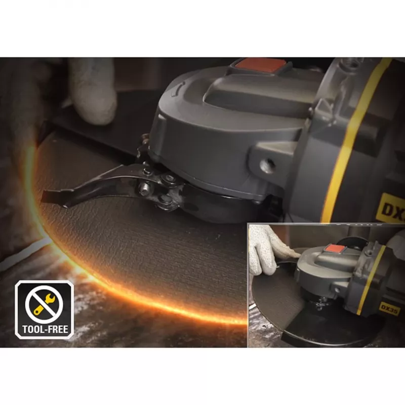 CATERPILLAR Επαγγελματικός γωνιακός τροχός CAT DX35 125mm 950W