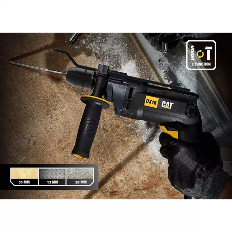 CATERPILLAR DX16 Ηλεκτρικό Κρουστικό Δράπανο 850W
